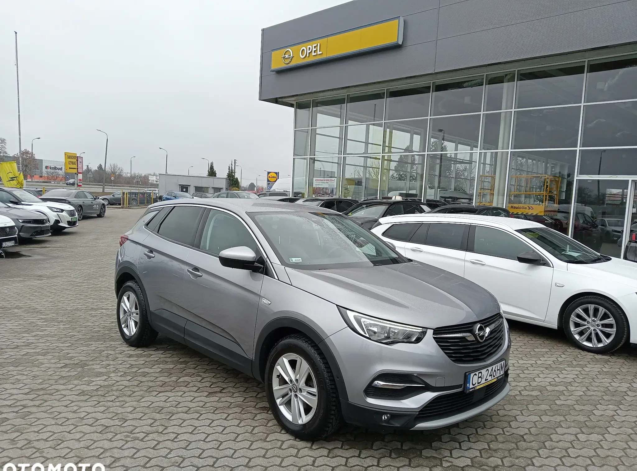 kujawsko-pomorskie Opel Grandland X cena 69900 przebieg: 99800, rok produkcji 2017 z Małomice